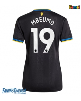 Manchester United Bryan Mbeumo #19 Tricou Fotbal Replică 2025-26 Femei Treilea